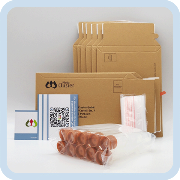 10x Versandmaterial komplett (braun)