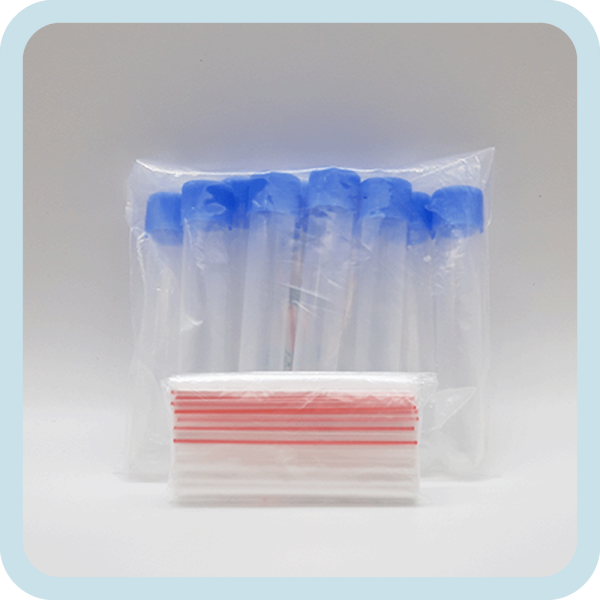 10x Monovetten (blau)